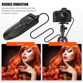 VBESTLIFE RM-VPR1 Shutter Release Remote Control Trigger with LED Light for Sony a7RIII / a9 / a7 / a7R / a7S / A7 II / a7S II / a7R II / a6500 / a6300 / a6000 / a5100 / a5000 / a3000 /HX400etc