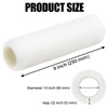 PinStone 3 Pack 9 Inch Paint Roller Covers, 1/2" Nap
