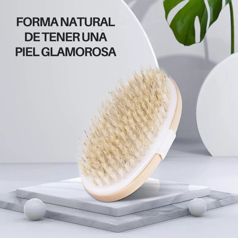 Universo en Linea Cepillo Corporal Cuerpo Exfolia Piel Muerta Circulacion