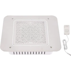 Brrnoo Colector de Polvo de Uñas 48W 3500RPM, Aspirador de Escritorio Integrado, Extractor sin Escobillas para Manicura y Pedicura, Enchufe EE.UU