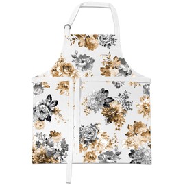 Michelle Design Works Apron, Salon Apron, Cotton, 100% Cotton, Cooking, Housework, Design, Stylish, Simple, Elegant, Longing, Adult, Ladies, Tableware, Nice