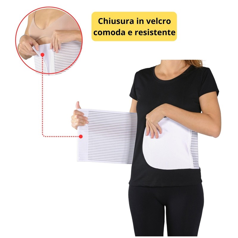 Easy8 - (H28/105 Abdominal Belt for Men and Women, Belly