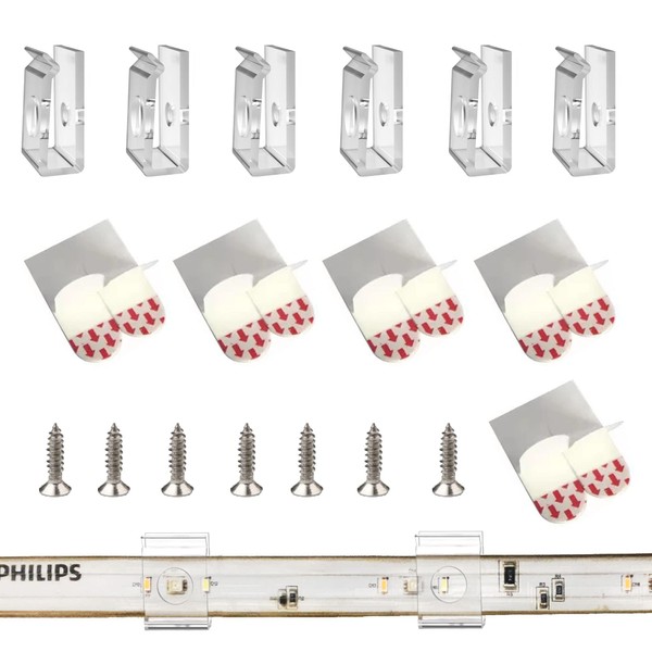 CTSGC Hue LED Strip Light Clips,Light Hooks for Party Release
