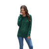 VIISHOW Women's Solid Knit Cable Knit Sweater Casual Long Sleeve
