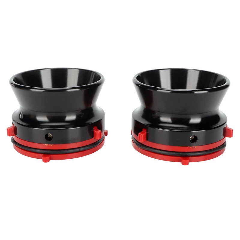 1 Pair NAB Hub Adapters Professional Polished Aluminum Reel to