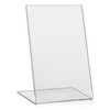 VITAdisplays® DIN A5 Table Stand, L Stand, Advertising Stand, Oblique,