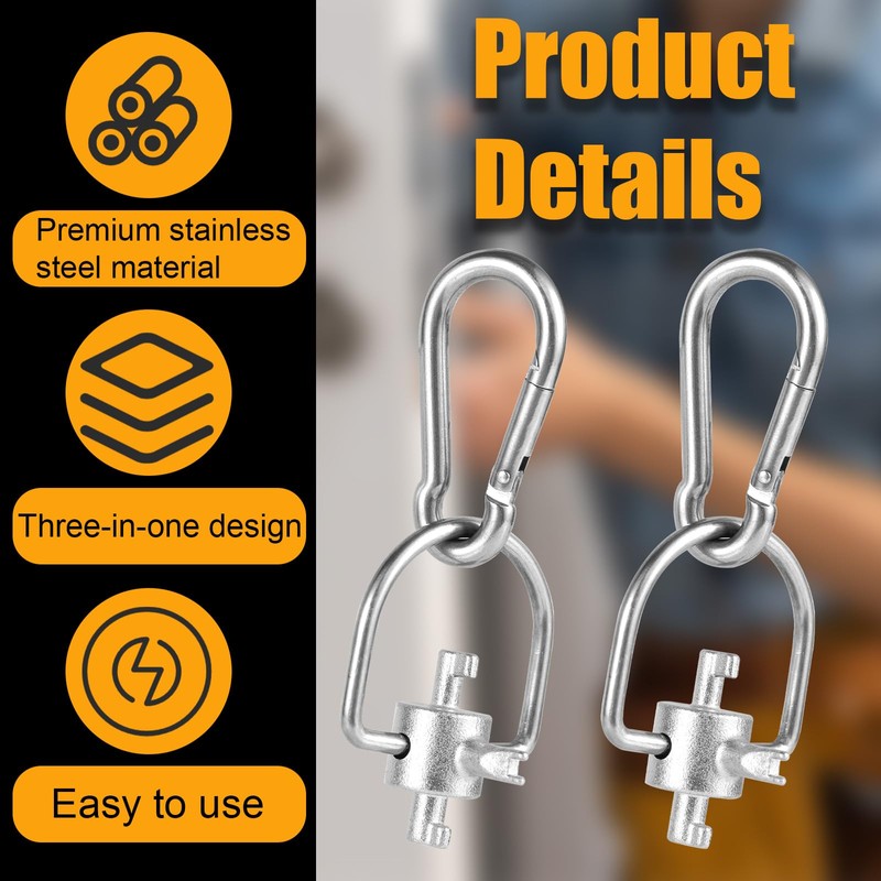 2pcs Locking Cap Key for 410A & R22 Refrigerant, Multi-Function
