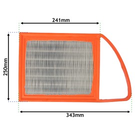 SPARES2GO Engine Air Filter Intake compatible with Peugeot 206 207 208 301 308 408 508 Expert Partner Rifter Car Van