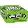 Now and Later Original Taffy Chews Candy, 0.93 Bar, apple,