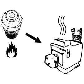 Sanitop-Wingenroth Ölbrennerdüse with Full Cone of Danfoss 27250 6 – Pack of 1