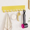 pickpiff Gold Key Holder for Wall Adhesive, Key Hooks with