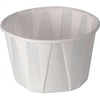 Fiesta Recyclable Waxed Paper Disposable Sauce Condiment Pots | Medium