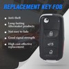 Keymall Car Key Fob Keyless Entry Remote Control for VW