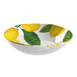 Auntie Morags Lemon Fresh Melamine Serving Salad Bowl
