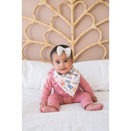 Baberos para Bebé Cooper Pearl Set De Baberos Bandana Otoño, Paquete De 4 Count, Pequeño