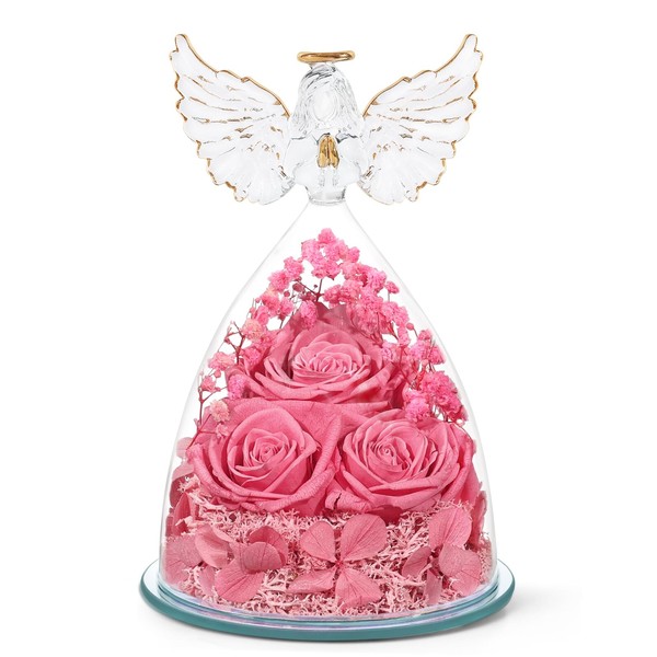 Preserved Flower Rose Gifts for Women, Forever Eternal Fresh Flowers