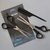 Pubic Hair Thinning Scissors for Y-Zone Grooming Scissors + Comb + Alcohol Swab 3ea