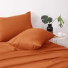 Moonlight Bedding Pillow Cases 2 Pack – Rust Pillowcases Envelope