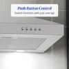 FIREGAS Range Hood 30 inch, Wall Mount Range Hood with