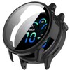 AiMaoo Garmin Vivoactive 6 Case, Tempered Glass Film Protective Cover,