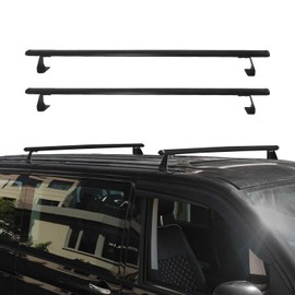 OMAC Trunk Bed Carrier Roof Racks Cross Bars for Honda CR-V 2012-2016 Alu Black 2X