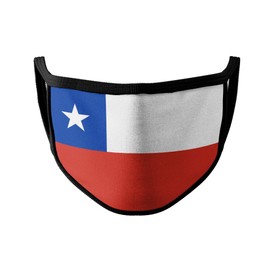 Chile Flag Face Mask | Washable Adult Face Mask | Comfortable Face Mask | Chilean Face Covering