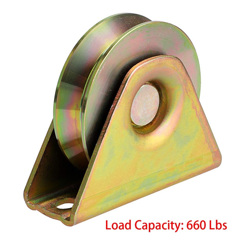 Skelang 3" Sliding Gate Wheels, V Groove Caster, Heavy Duty