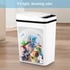Automatic Touchless Garbage Can, Small Motion Sensor Smart Trash Can,