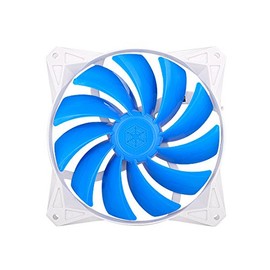 Silverstone Technology 120mm Ultra-Quiet PWM Fan with Anti-Vibration Rubber Pads Cooling FQ122