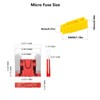 Micro Mini Car Blade Fuses, Car Fuses Assorted Auto Car