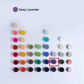 MOZEAL 3" x 4" Hand-Poured Unscented Candle,Dripless Pillar Candle Set of 3,Long Clean Burning,Approx 72 Hours Burn Time,Rustic Country Style,Wedding,Dinner,Christmas and Home Decor,Purple