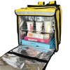 Packir PK-GV: Extendable Food Delivery Rucksacks, Flexible Pizza Takeaway Bags,