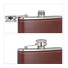 4 x Hip Flasks 200 ml, 2 Pocket Bottles with