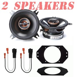 Infinity 4" Dash Speakers 105 Watts w/ Install kit for 1997-2006 Jeep Wrangler