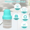 LOGJAM 16 Pcs Bottle Covers for Traveling, Reusable Silicone Leak
