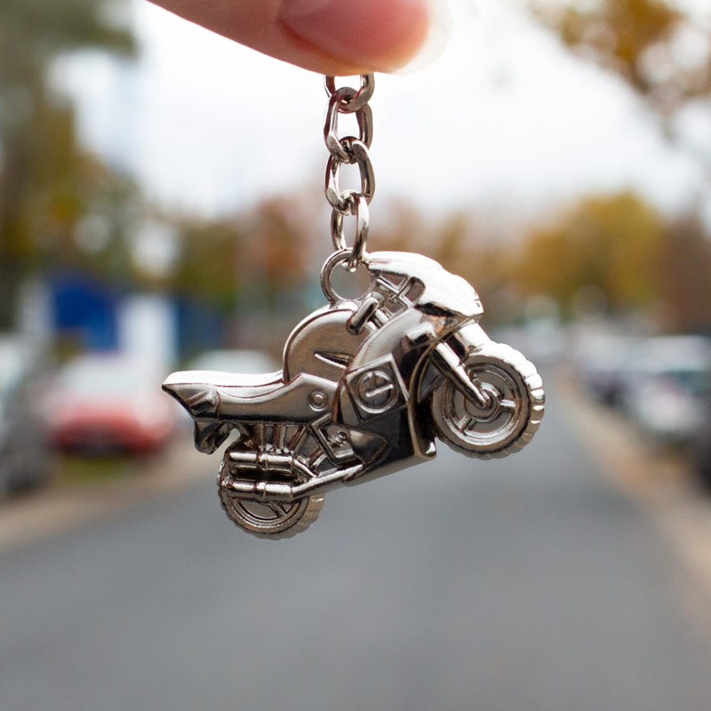 VmG-Store Keyring Motorcycle Car Metal Pendant for Motorcyclists Mini with