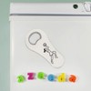 Azeeda 'Netball-Spieler-Aktion' Magnetischer Flaschenöffner (BO00095105)
