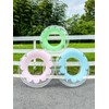 Adult Swimming Ring, Transparent Floating Ring, PVC Swimming Ring, Inflatable,