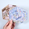 JIEYAO 8 Sets DIY 3D House Stickers, Funny DIY Sticker