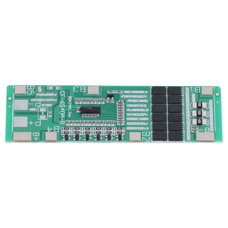 6S 40A Lithium Battery Protection Board BMS Battery Cell Protection