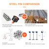 300pcs 1/16" Replacement Steel Needles for Flooring Wall Tile Leveling