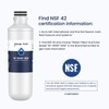 GLACIER FRESH LT1000PC Replacement Water Filter, Compatible with LT1000PC/PCS, LT1000PC,