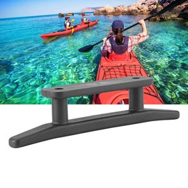 Luqeeg 1pc Nylon Kayak Cleat, High Strength and Robust Design, 2 Hole Open Base with Screws Accessory, Cleat Replacement Kit for Kayak, Canoe and Boat, Suitable for System