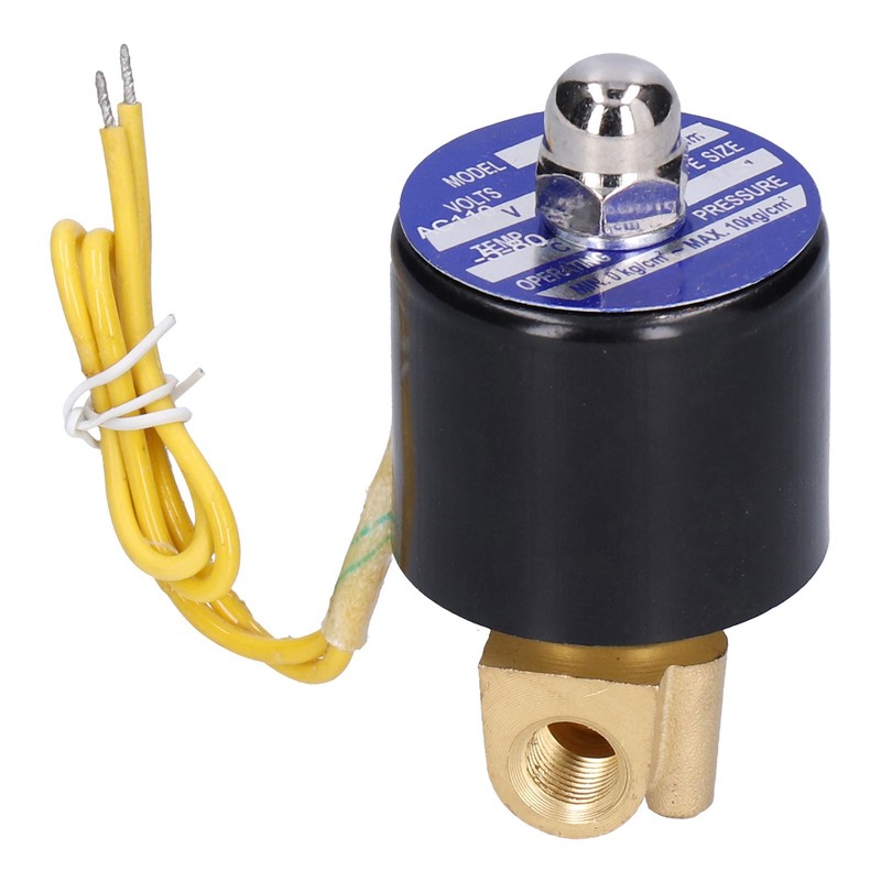 Electric Solenoid Valve Small Normally Closed for Water Air Diesel