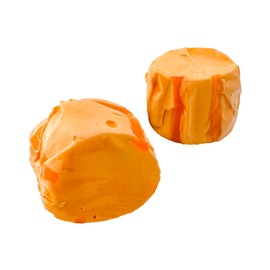 Orange Salt Water Taffy by Snack Attack, Individually Wrapped Bulk 3lb Bag – Chewy Saltwater Taffy Candy, Classic Orange Flavor | Gluten-Free, Nut-Free, Kosher | Made in USA Boardwalk Party Treat