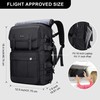 PIJUSHI Travel Backpack for Women Men Carry on Luggage Backpack