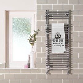 Dibor Sheepdog Dog Kitchen Towels, Sheepdog Gifts Dish Towels Dishcloth, Funny Dog Every Meal You Make Cloth Hand Towels Tea Towels for Bathroom Kitchen, Gifts for Dog Lovers, 16x24 Inches