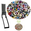 laffeya 16 oz Can Crusher, Aluminum Plastic Bottle Crusher, Wall