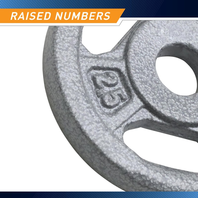 Marcy Cast Iron 2.5lb 1" Standard Grip Plate - B5G-5502
