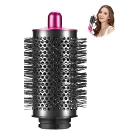 Upgrade Large Round Volumizing Brush for Dyson Airwrap Styler HS01/HS05, Big Round Brush Volumizer Attachment for Smooth Hair,Volumizing and Curly Styling